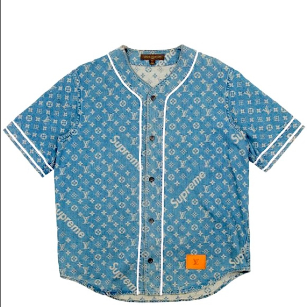 Jacquard Denim Baseball